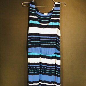 Merona Sleeveless Striped Dress – Size XXL